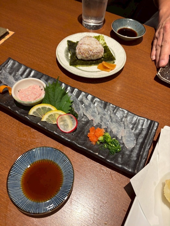 ふぐ刺し